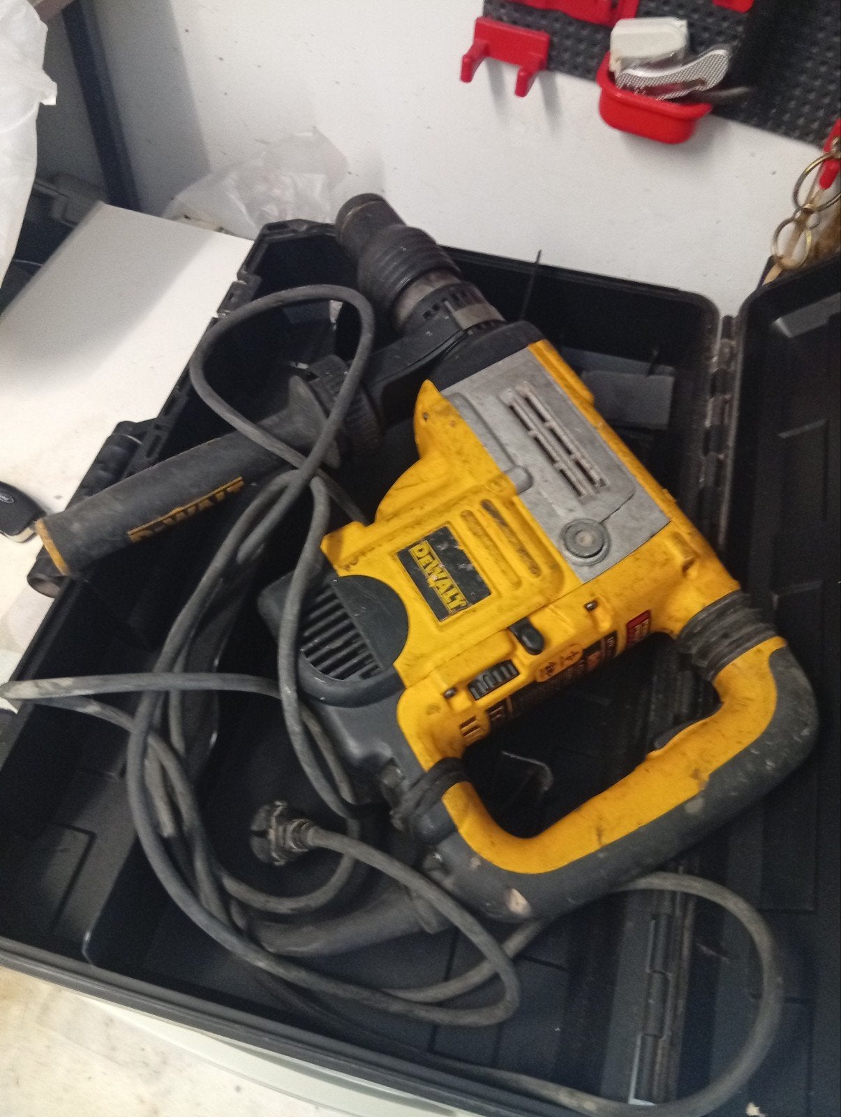 DeWalt D25603 Boorhamer - Krachtige 1250W machine / DEFECTE, Boor- en/of Breekhamer, Ophalen of Verzenden, Klopboormechanisme