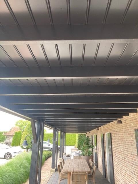 multiplex plafondplaten gekraald veranda, Ophalen, Gekraaldepanelen, Nieuw, Www.gekraaldepanelen.nl