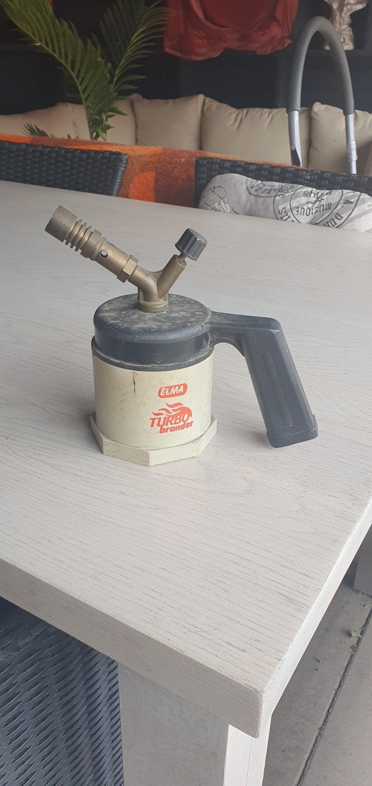 Elma Turbo Brander - Gebruikte Gasbrander, Ophalen of Verzenden, Gebruikt, Overige typen, Overige merken