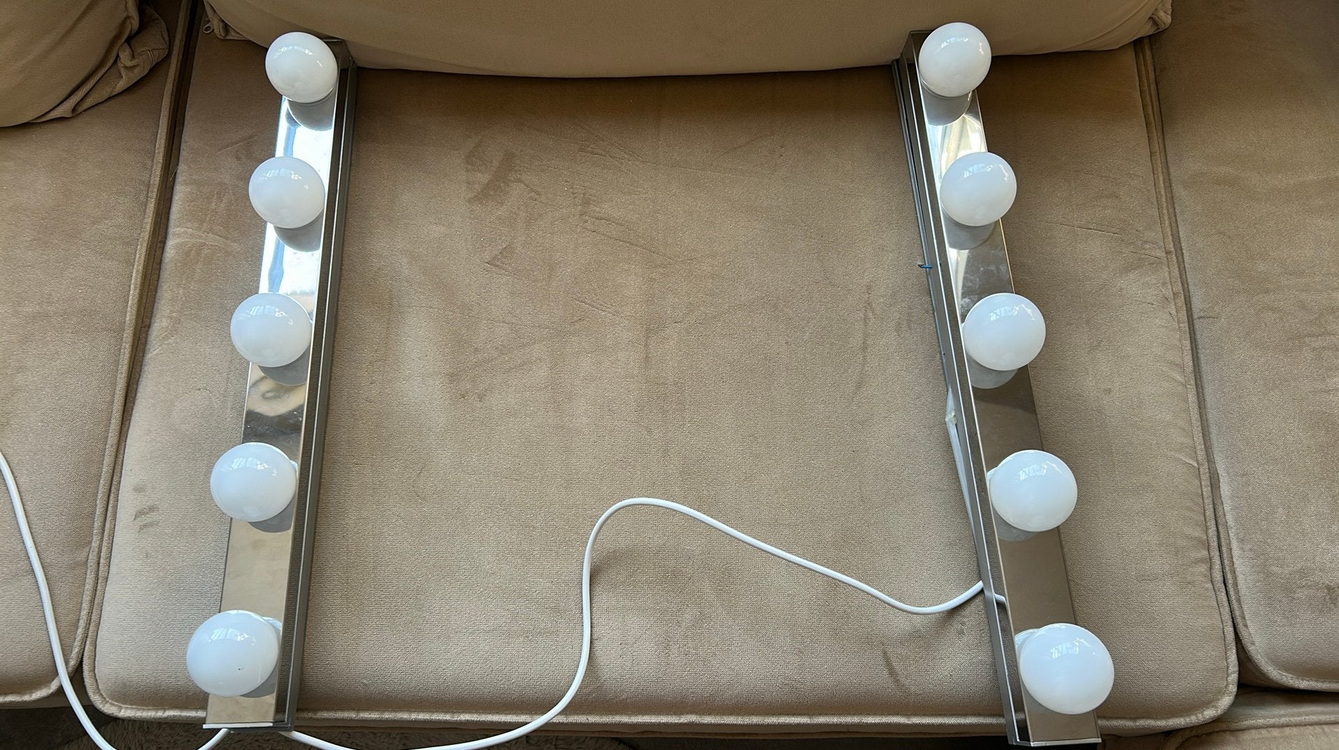Make up tafel lampen 2 stuks, Ophalen, Zo goed als nieuw
