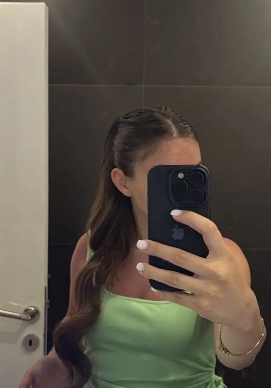 Donkerbruine Paardenstaart Hair Extension Ponytail Clip, Ophalen of Verzenden, Nieuw, Pruik of Haarverlenging