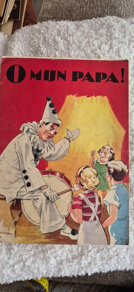 O Mijn Papa! - Vintage kinderboek, Ophalen of Verzenden, Gelezen