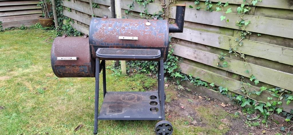 Barbecue smoker, Tuin en Terras, Houtskoolbarbecues, Ophalen, Gebruikt