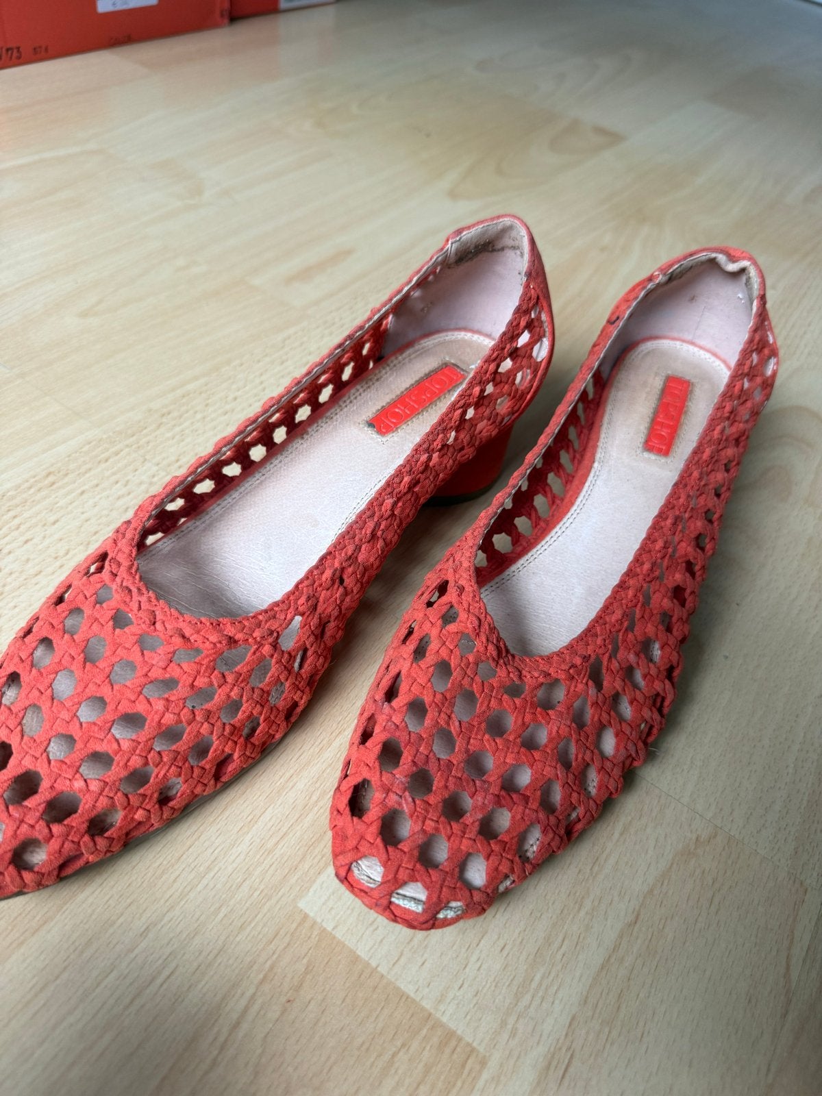 Nieuwe Topshop schoenen maat 41, Ophalen of Verzenden, Nieuw, Oranje, Schoenen met lage hakken
