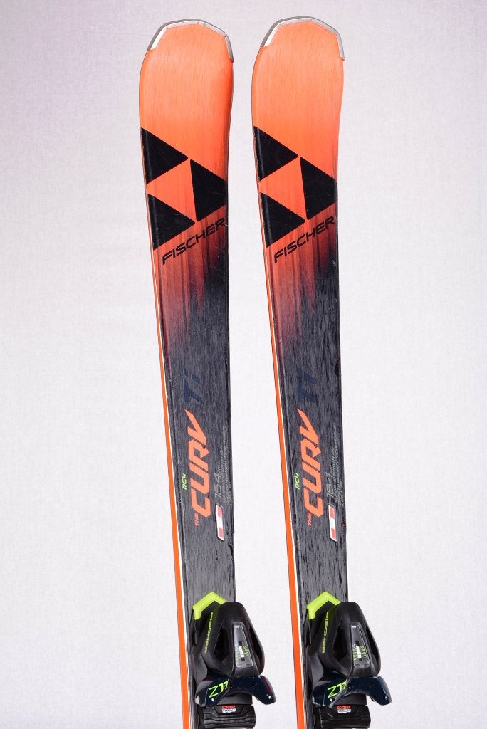 150 ski's FISCHER RC4 THE CURV Ti, grip walk, Titanium, 140 tot 160 cm, Verzenden, Carve, Skiën