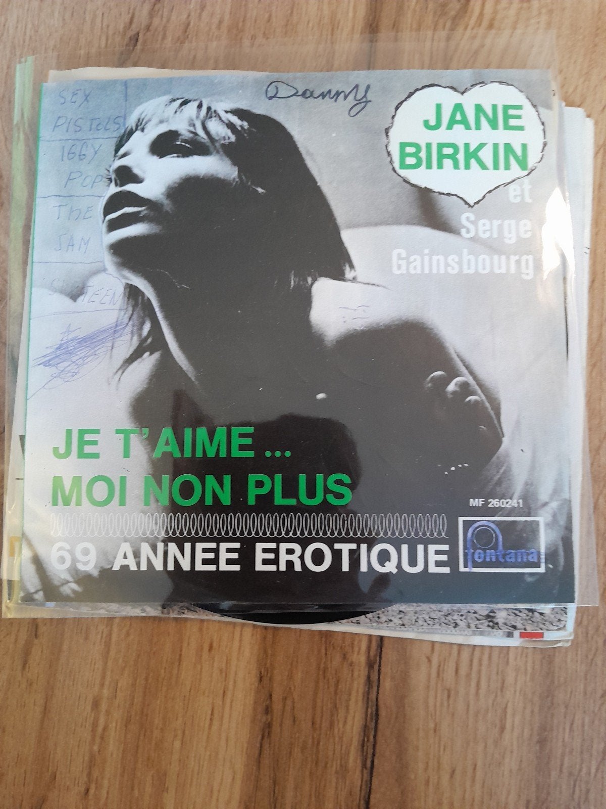 jane birkin 7inch je t,aime moi non plus, Cd's en Dvd's, Vinyl Singles, Ophalen of Verzenden, Zo goed als nieuw, Pop