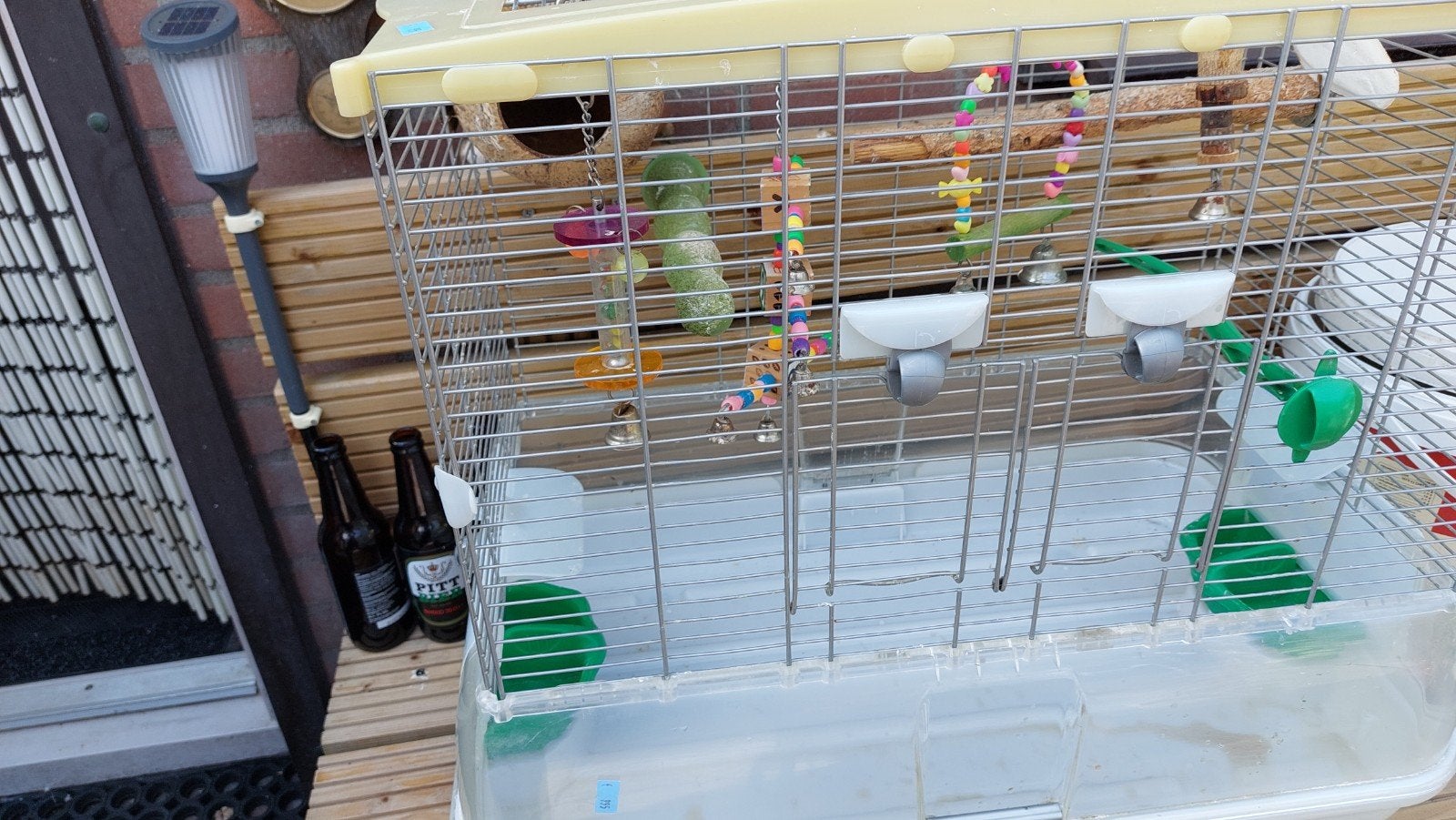 Vision vogel kooi, Dieren en Toebehoren, Vogels | Hokken en Kooien, Ophalen of Verzenden, Metaal, Vogelkooi
