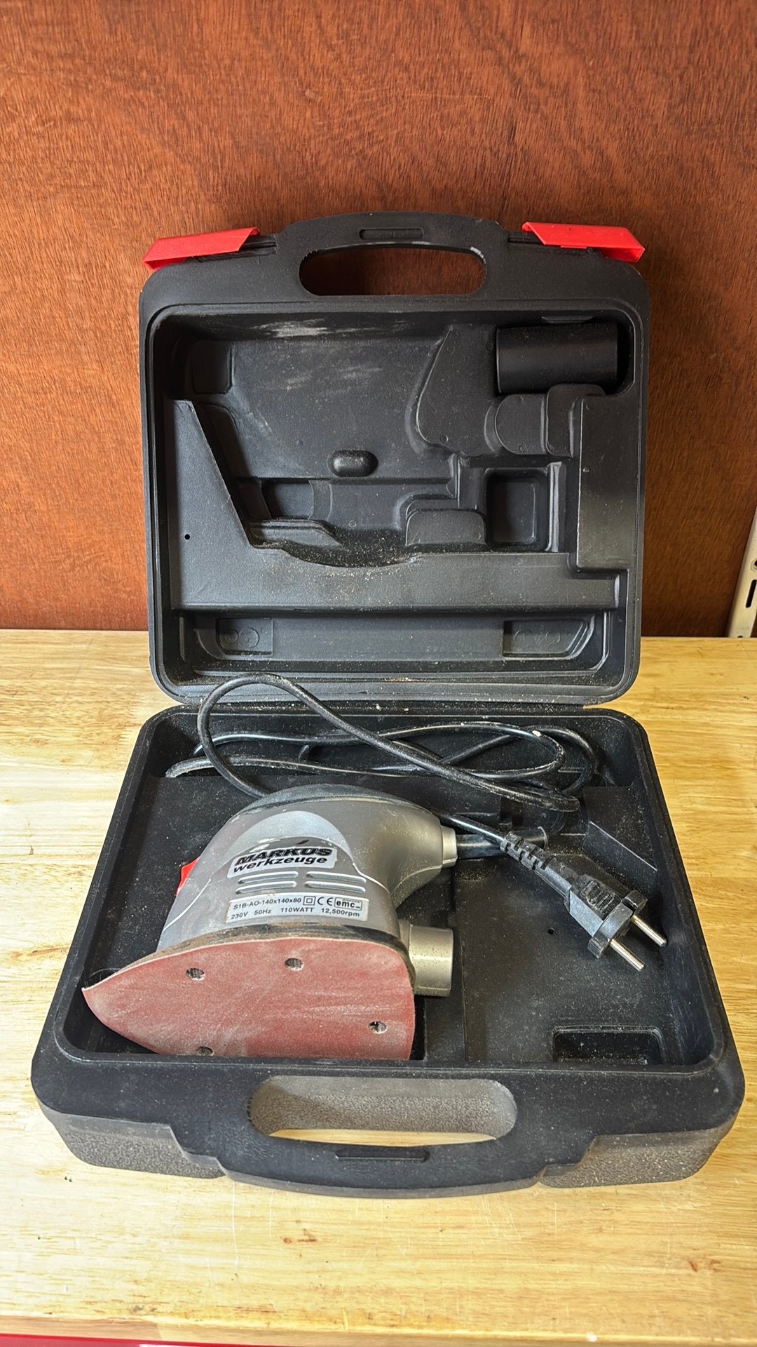 Te koop Markus schuurmachine, Ophalen, Gebruikt, Minder dan 600 watt, Vlakschuurmachine