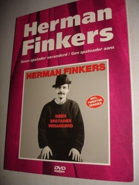 Herman Finkers- Geen spatader veranderd- (NIEUW), Stand-up of Theatershow, Verzenden, Alle leeftijden, Digipak
