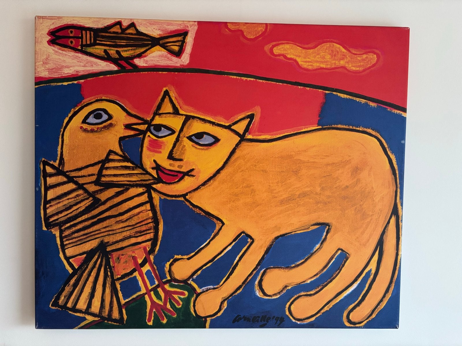 Corneille - Le chat et l'oiseau (De kat en de vogel) - Limit, Ophalen