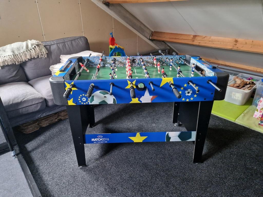 Voetbaltafel Match 2016 - Zo goed als nieuw, Kinderen en Baby's, Speelgoed | Voetbaltafels, Ophalen, Zo goed als nieuw