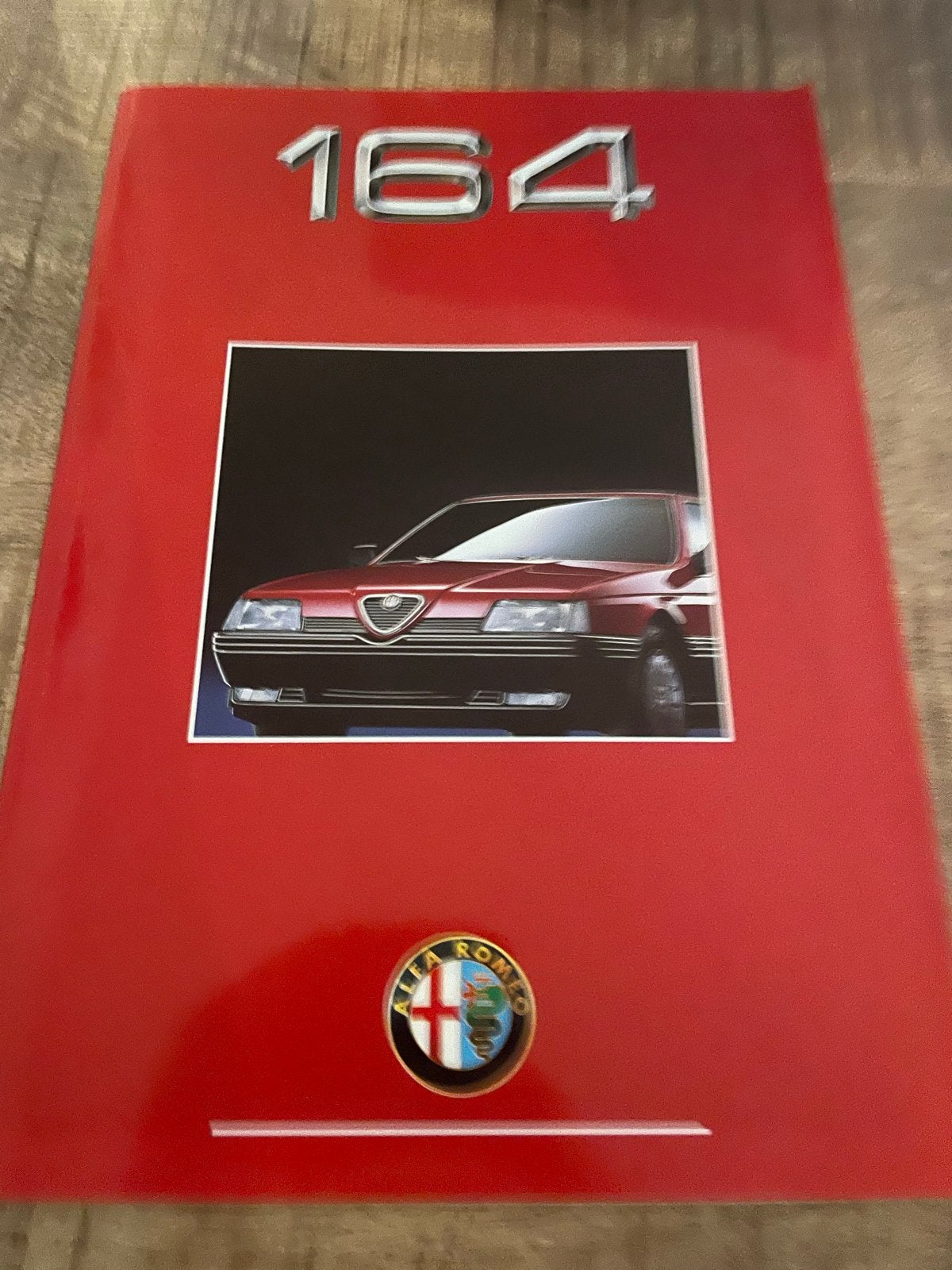 Alfa Romeo 164 Brochure - Italiaans, Ophalen of Verzenden, Zo goed als nieuw, Alfa Romeo