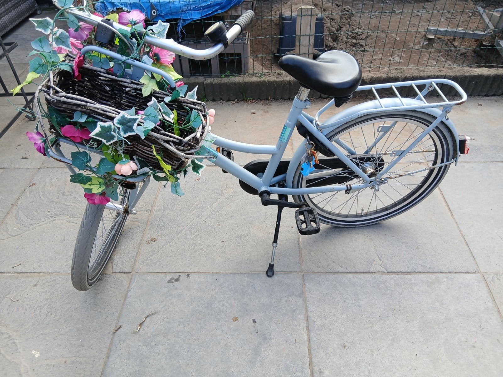 Alpina 20 inch kinderfiets met mandje, Ophalen, Gebruikt, Alpina, Terugtraprem