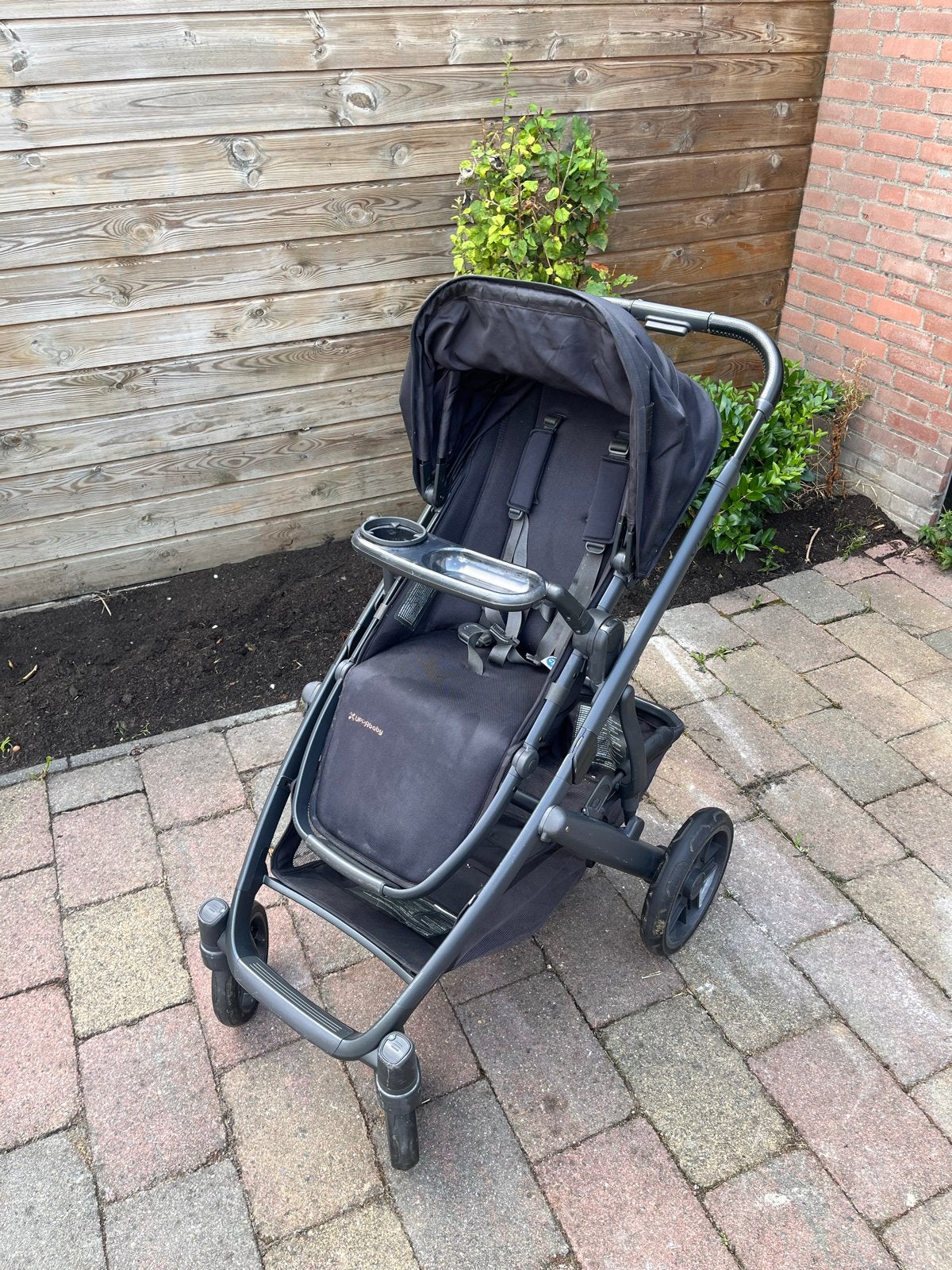 Uppababy Vista V2 compleet met accessoires, Gebruikt, Combiwagen, Met reiswieg, Ophalen