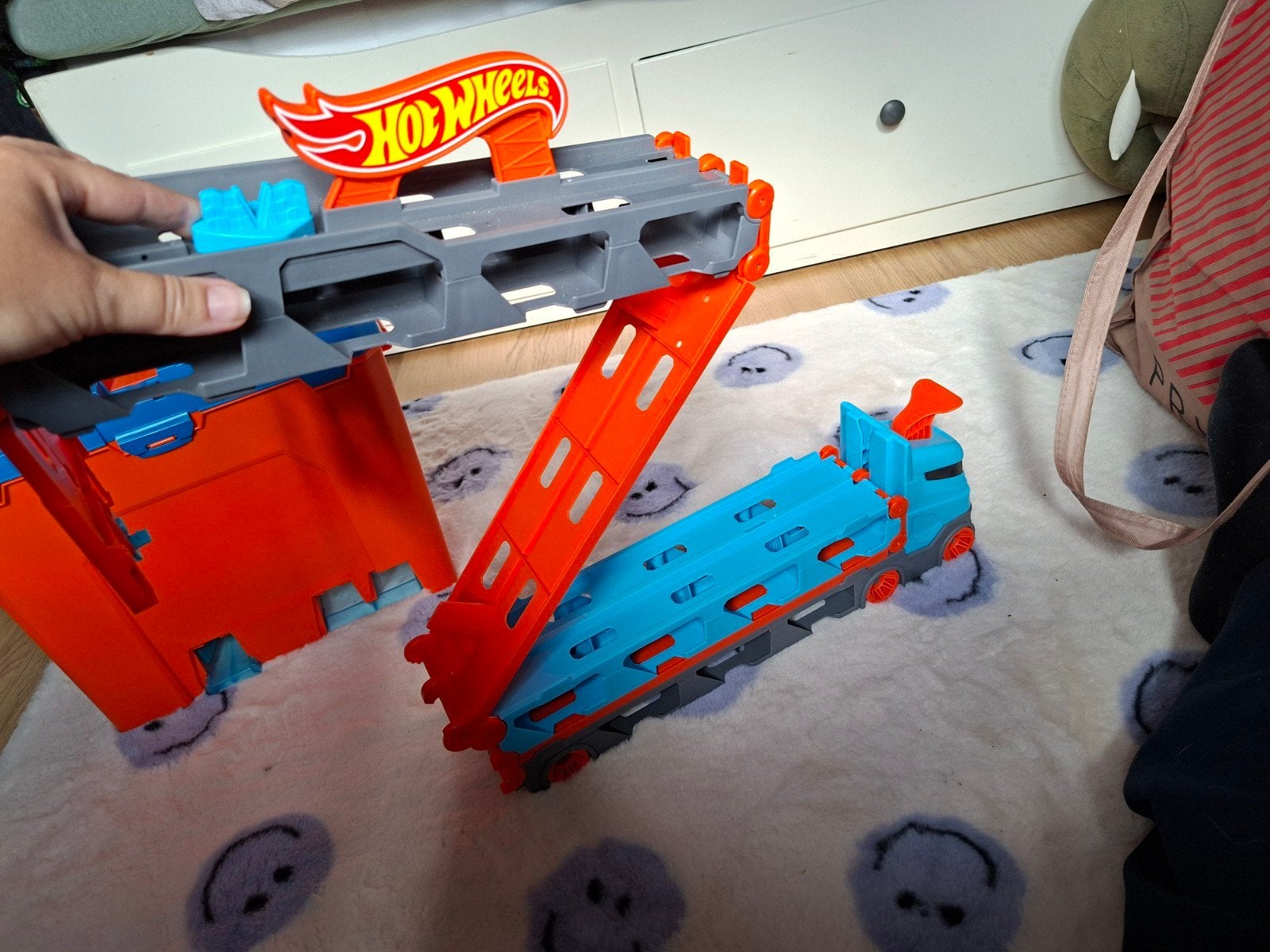 Hele grote set van Hotwheels, Ophalen, Zo goed als nieuw