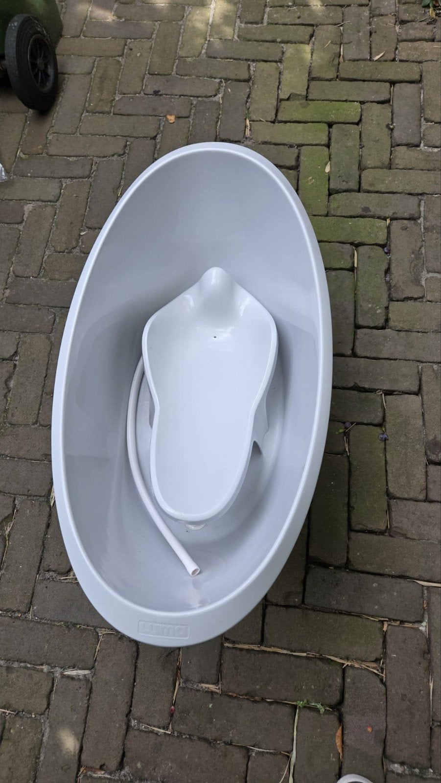 Luma baby bad voorzien v nieuwe slang, Gebruikt, Badje, Standaard, Ophalen