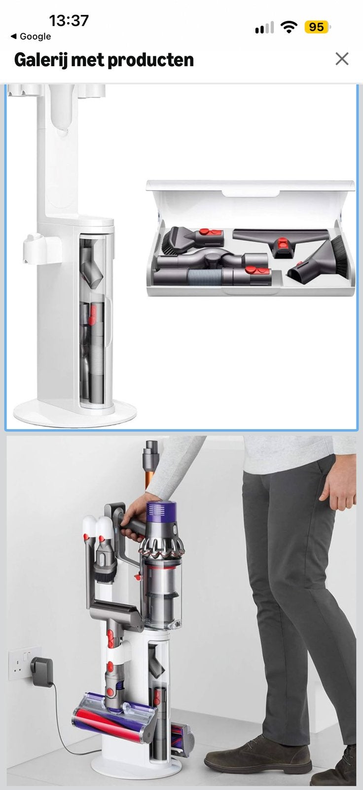 dyson v10 orginele oplaad docking station, Ophalen, Zo goed als nieuw