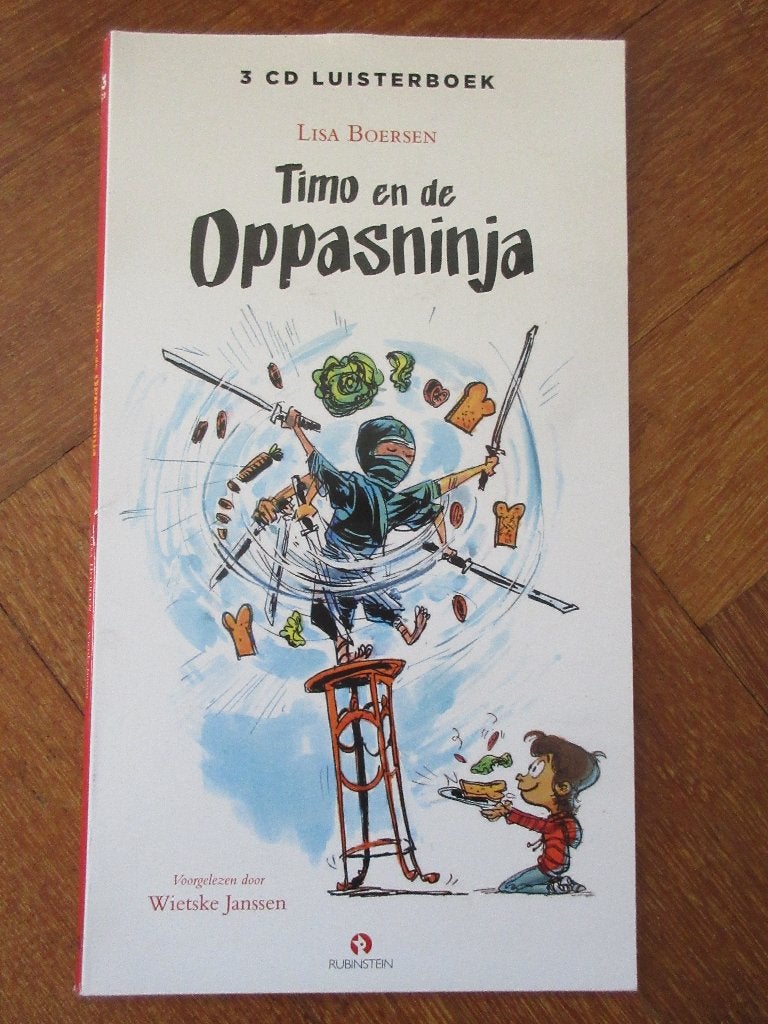 Luisterboek Timo de Oppasninja, Ophalen of Verzenden, Cd, Kind