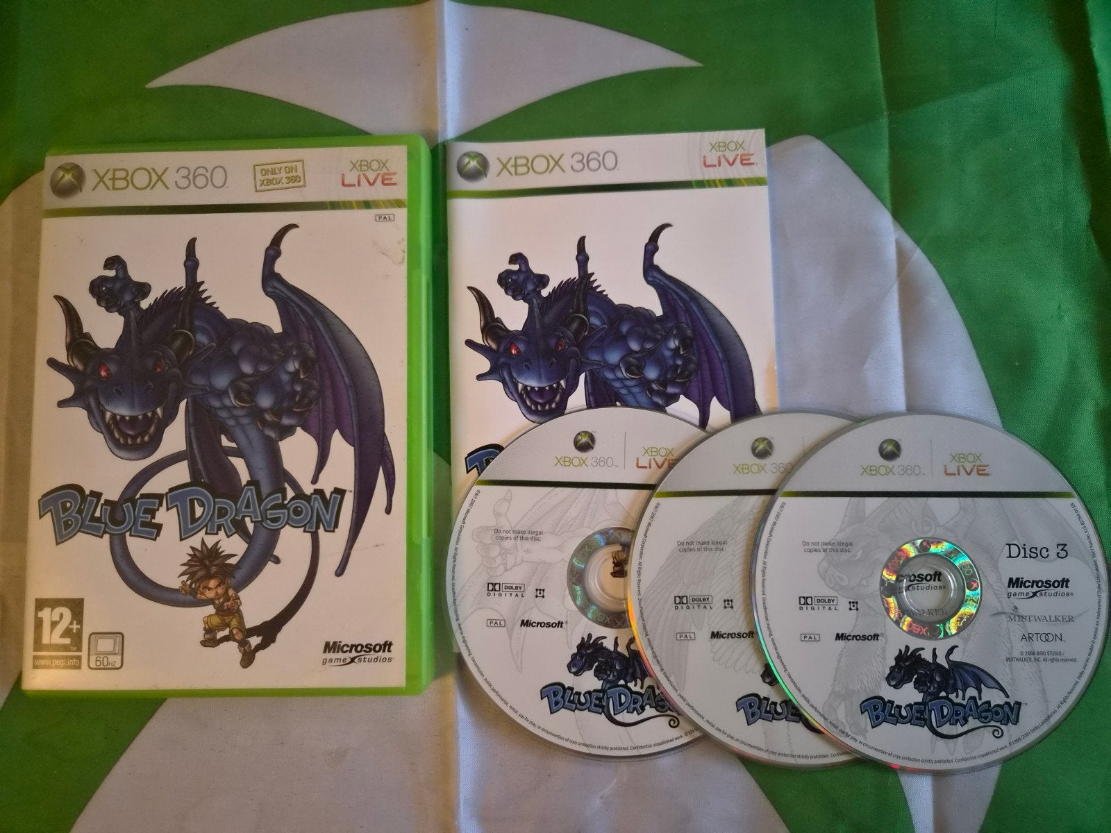 Blue Dragon - Xbox 360, Vanaf 18 jaar, Verzenden, 1 speler, Zo goed als nieuw