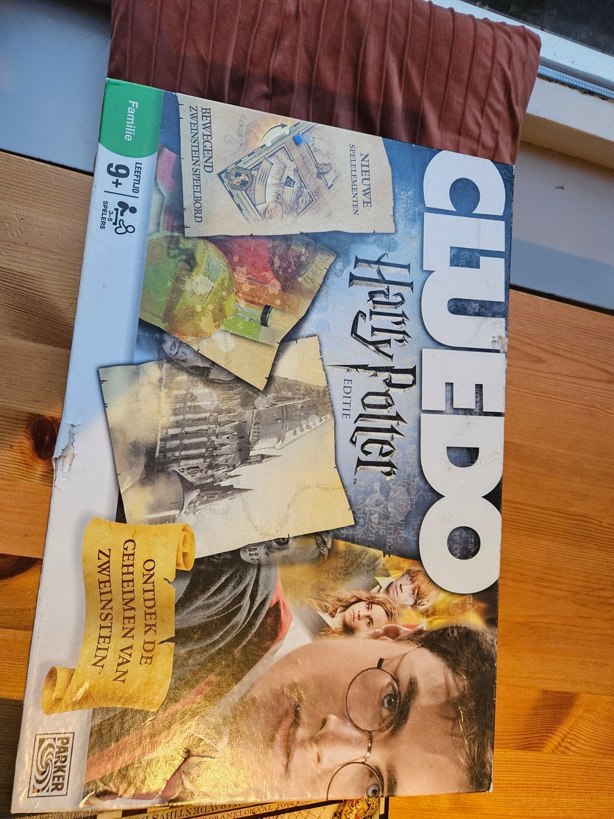 Cluedo Harry Potter Editie - Ontdek Geheimen van Zweinstei, Hobby en Vrije tijd, Drie of vier spelers, Ophalen of Verzenden, Gebruikt