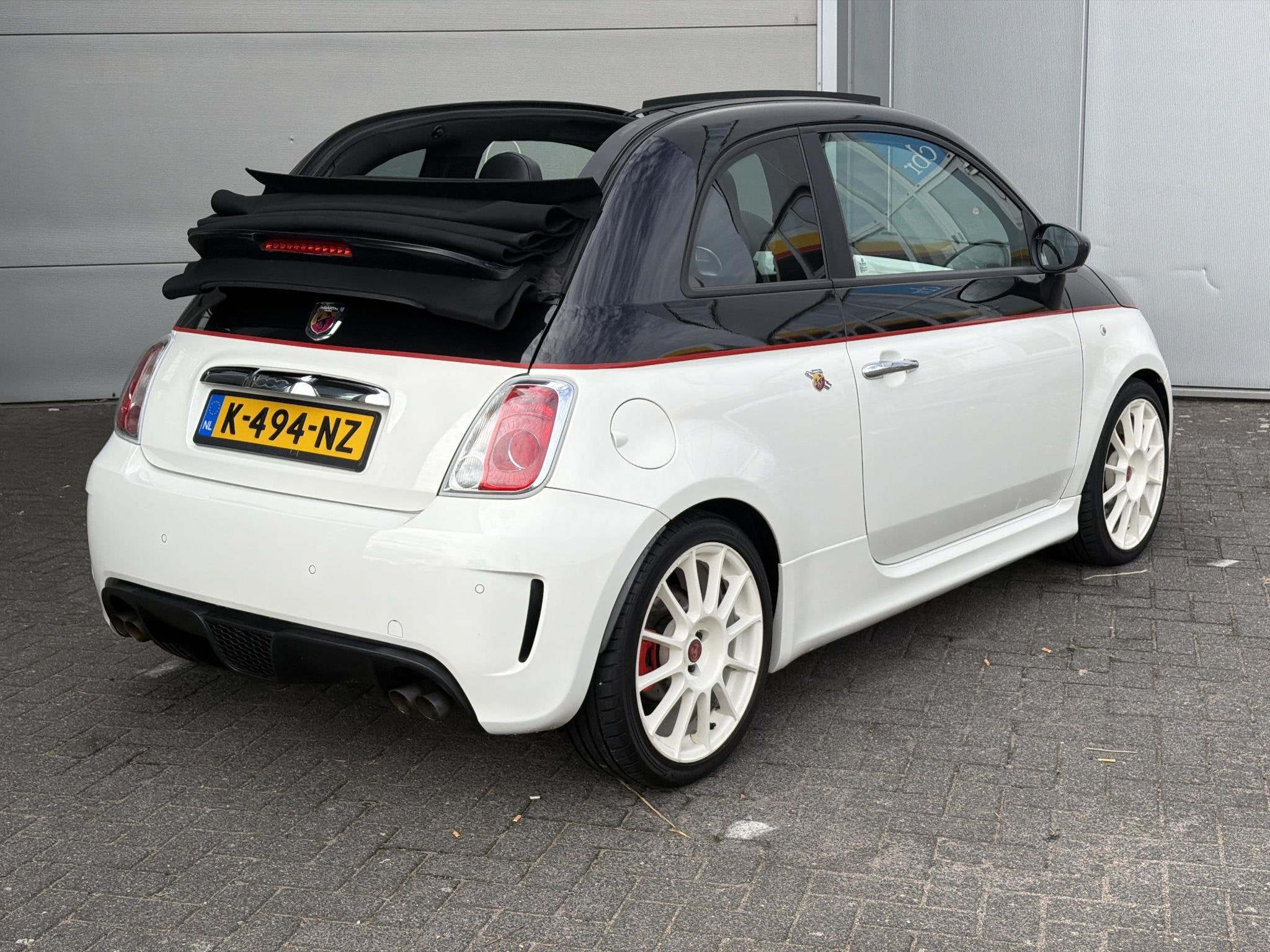 Fiat 500 C 1.4-16V Abarth Esseesse Cabrio | Uniek, Auto's, Euro 5, Gebruikt, 4 cilinders, Cabriolet