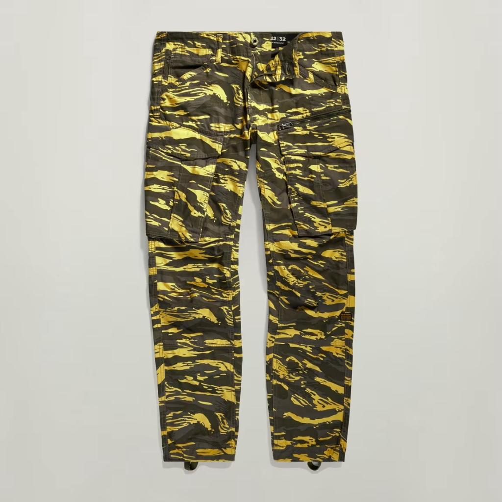 G-Star Rovic Zip 3D Regular Tapered Lemon Tiger W32 L34, Kleding | Heren, Overige kleuren, Verzenden, Nieuw, W32 (confectie 46) of kleiner