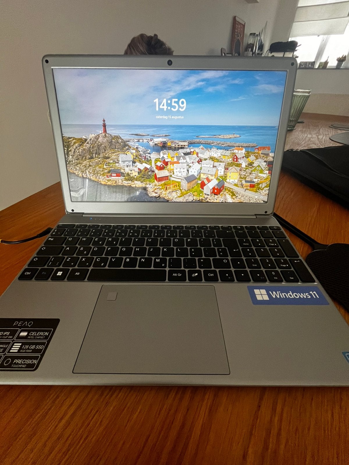 Laptop Peaq, Ophalen of Verzenden, Zo goed als nieuw, 15 inch