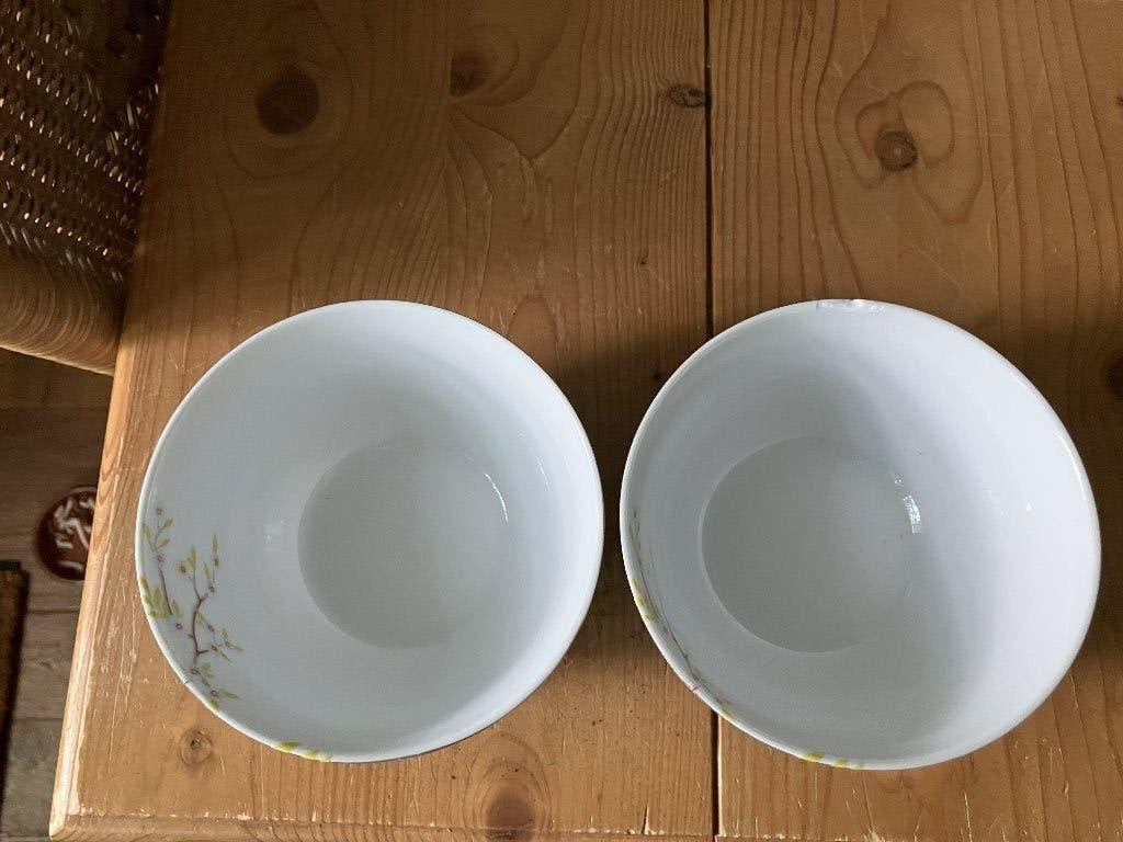 4 PIP studio 15 cm kommen, 2*bloemen, 2*vogel, Ophalen, Zo goed als nieuw, Kom(men), Overige stijlen