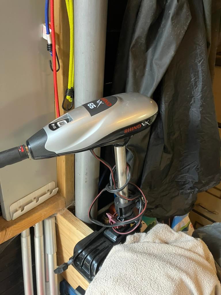Rhino vx65 elektromotor 1.8 pk, Ophalen of Verzenden, Zo goed als nieuw, Motor en Techniek, Zeilboot of Motorboot