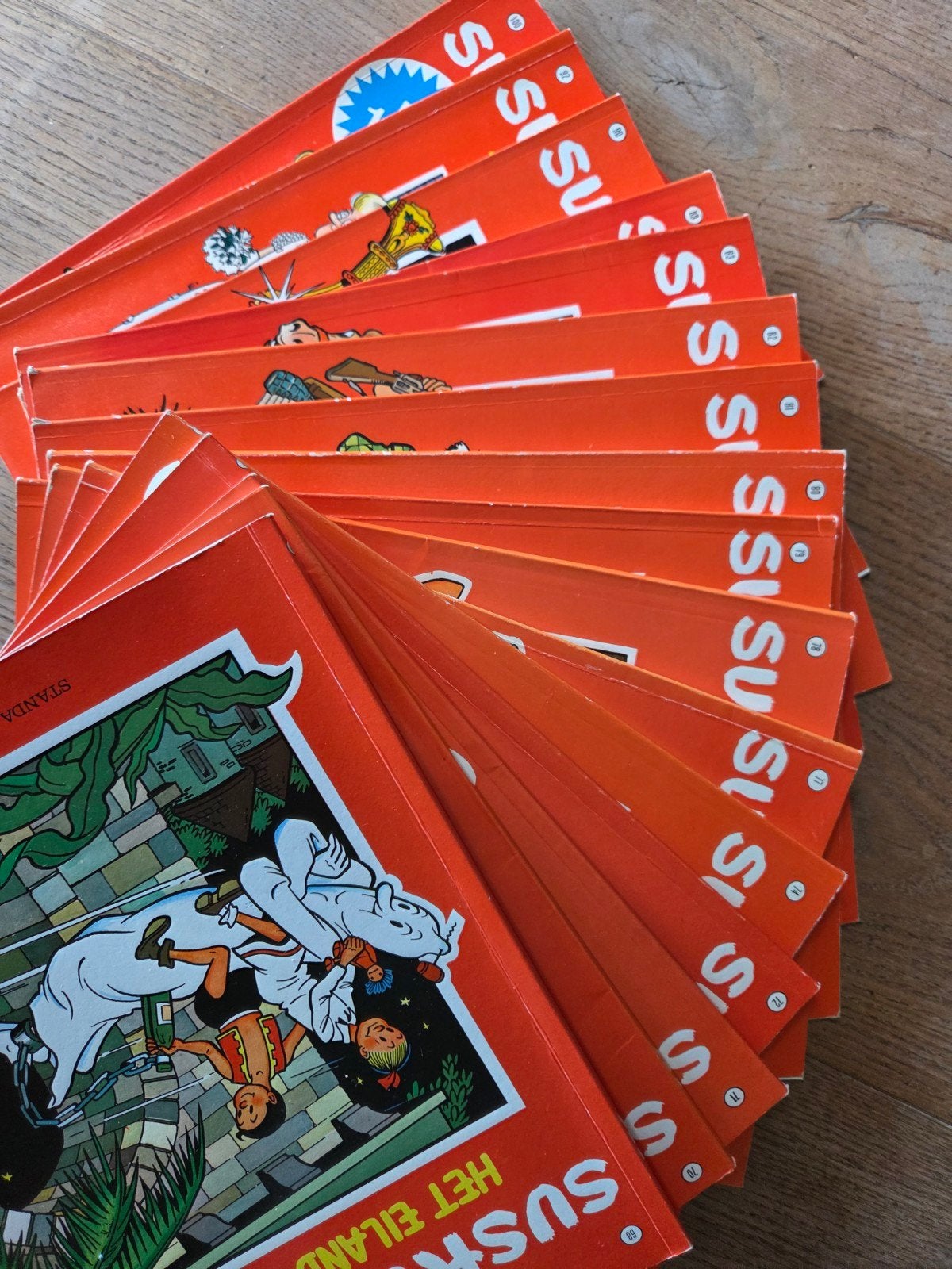 Collectie 100+ Suske en Wiske strips, Boeken, Meerdere stripboeken, Ophalen, Gelezen