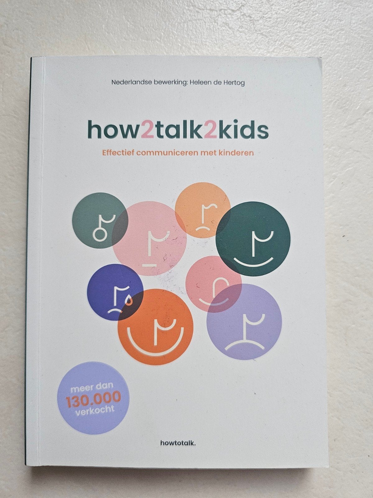 How2talk2kids Adele Faber Heleen de Hertog, Ophalen of Verzenden, Zo goed als nieuw