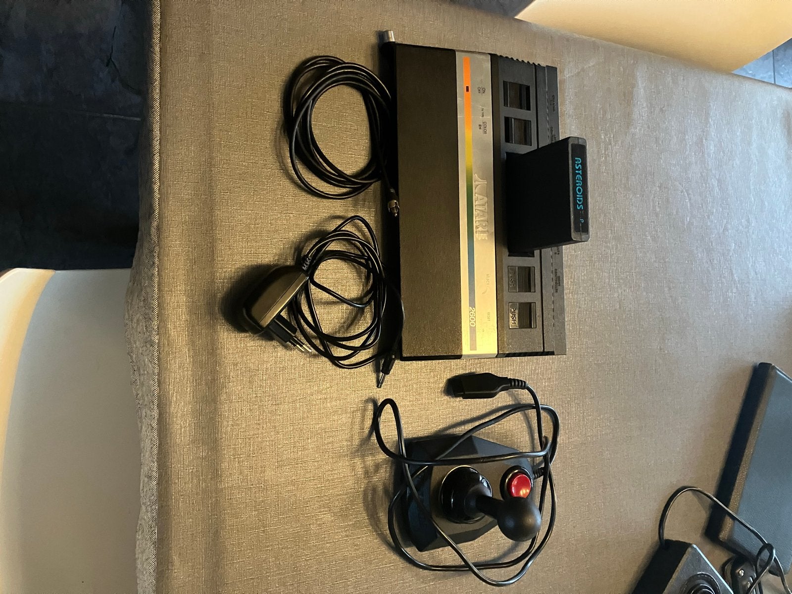Atari 2600 met games en controller, Spelcomputers en Games, Ophalen, Met 1 controller, Atari 2600, Gebruikt
