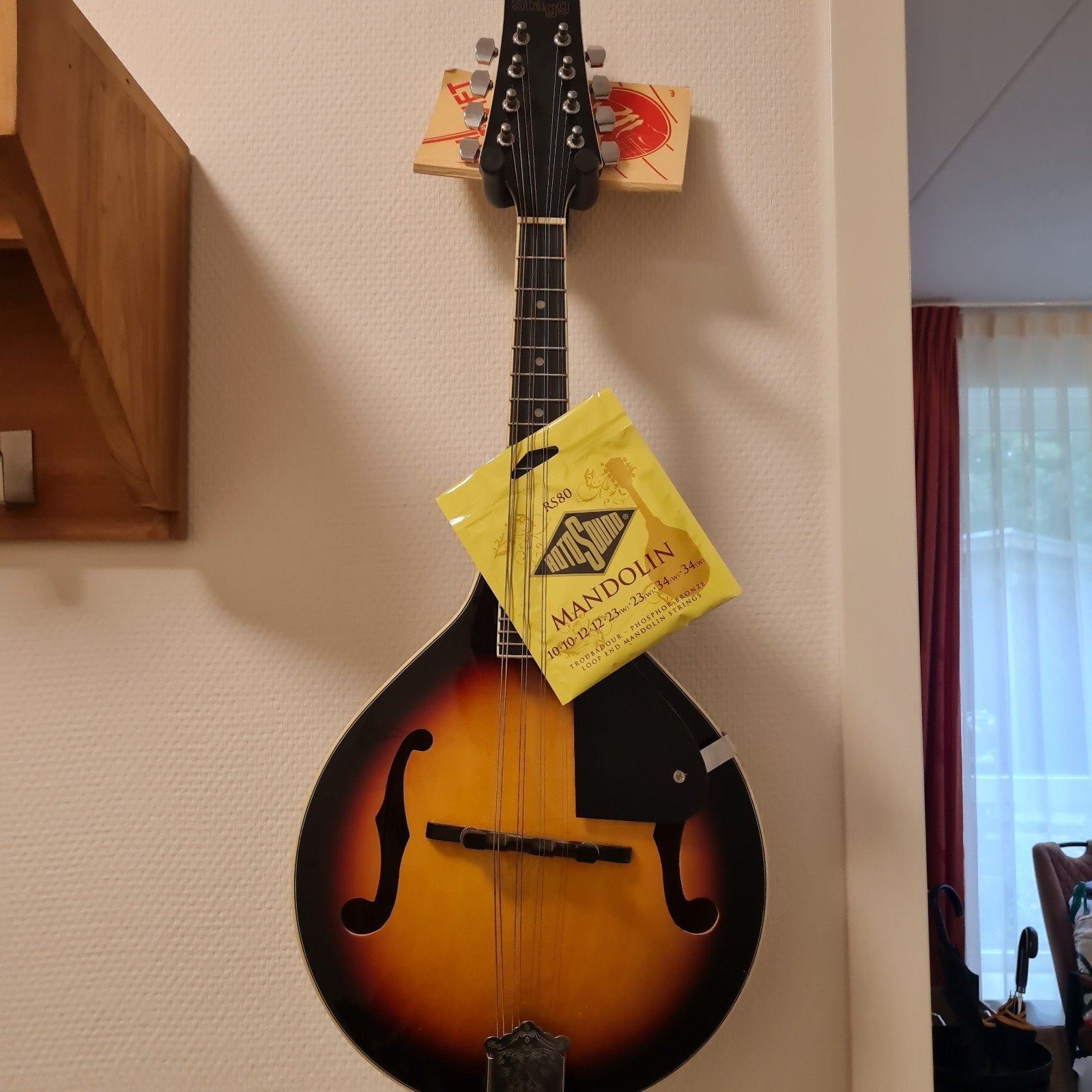 Mooie Mandoline met nieuwe snaren, Ophalen of Verzenden, Nieuw, Overige typen