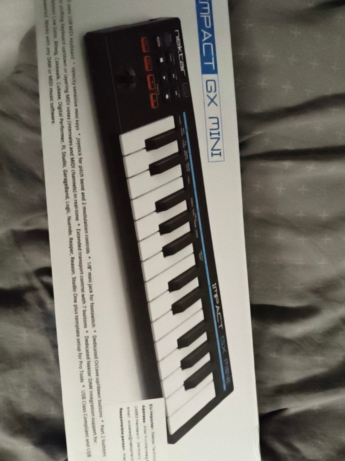 MIDI controller Nektar Impact GX Mini, Ophalen, Zo goed als nieuw