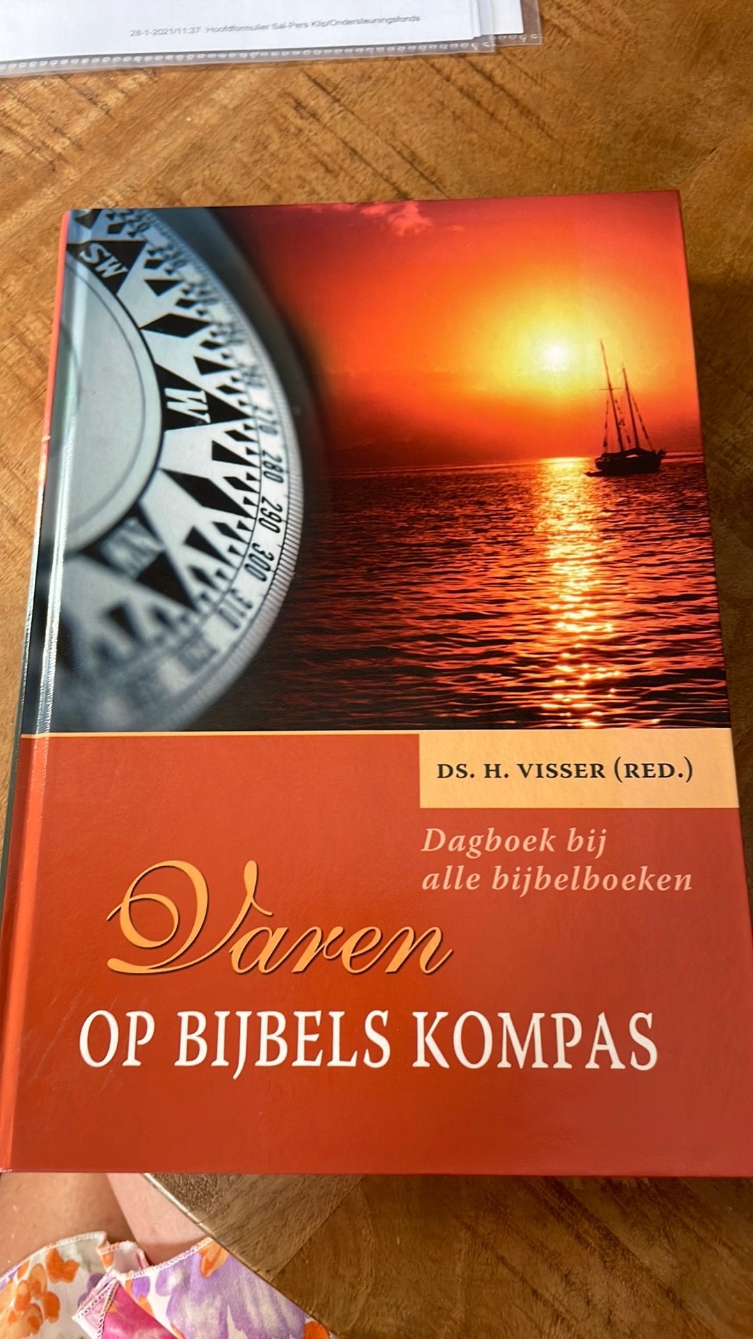 H. Visser - Varen op bijbels kompas, Ophalen of Verzenden, Zo goed als nieuw, H. Visser