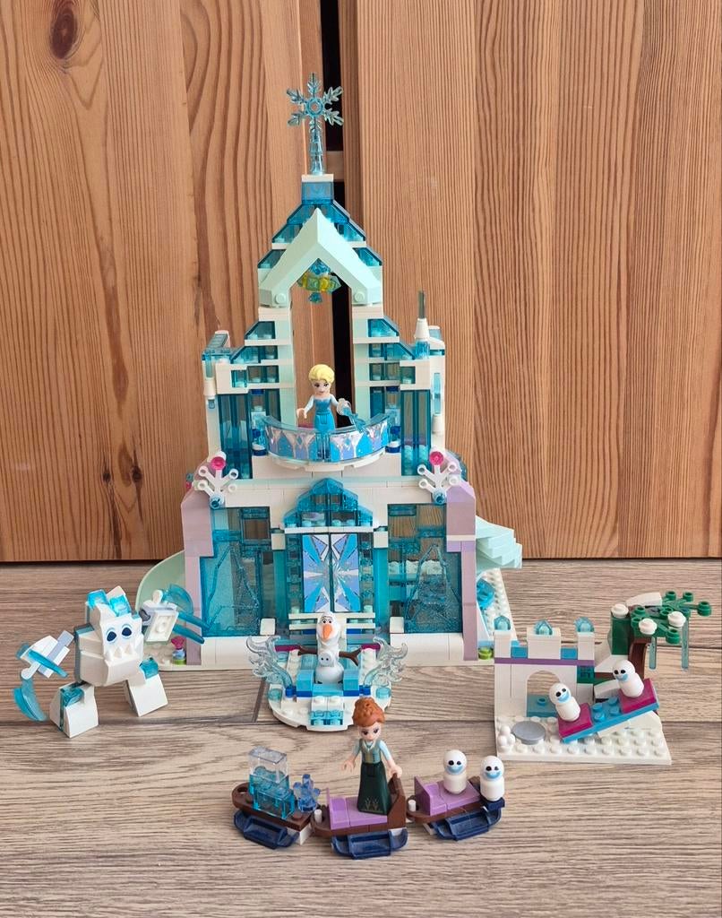 LEGO Disney Frozen Elsa's Magische Ijskasteel 41148, Compleet, Lego, Ophalen of Verzenden, Zo goed als nieuw