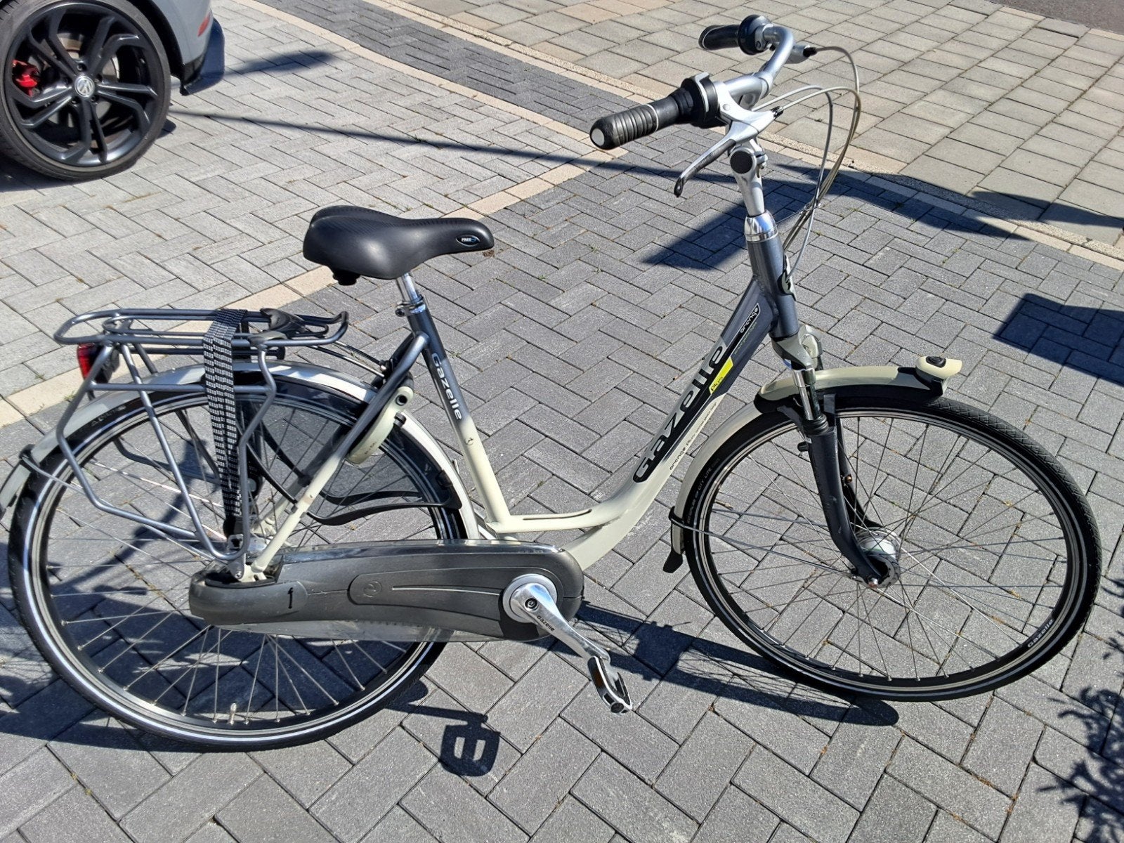 Gazelle fiets, Ophalen