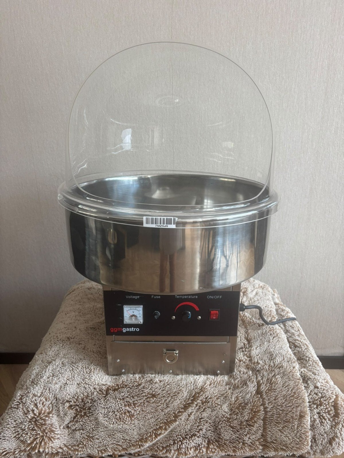 Suikerspinmachine ggm gastro zgan!!, Ophalen, Zo goed als nieuw