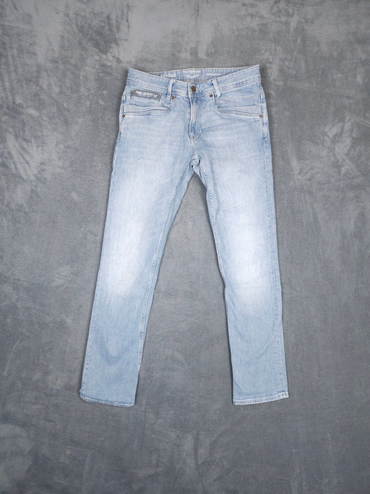 Pme Legend Broek Skyrak W33 L32 Regular Fit Blauw Pall Mall., Blauw, ., Ophalen of Verzenden, Zo goed als nieuw