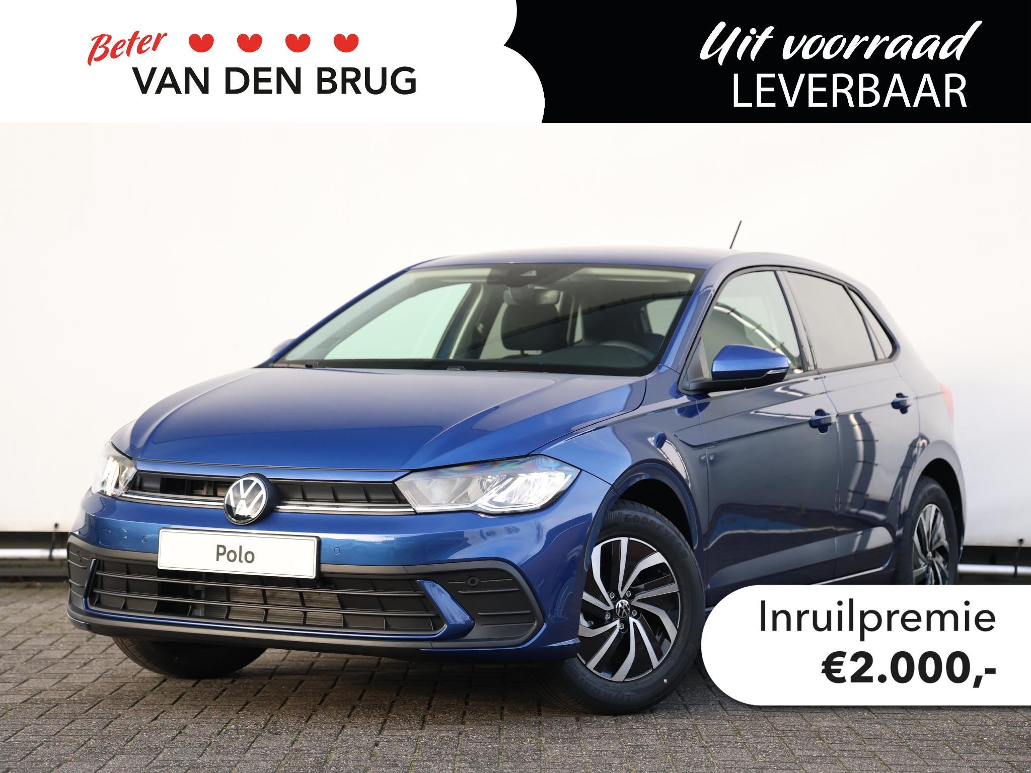 Volkswagen Polo Life Edition 1.0 TSI 95 PK | Camera | Keyles, Auto's, Voorwielaandrijving, Stof, 1073 kg, Origineel Nederlands
