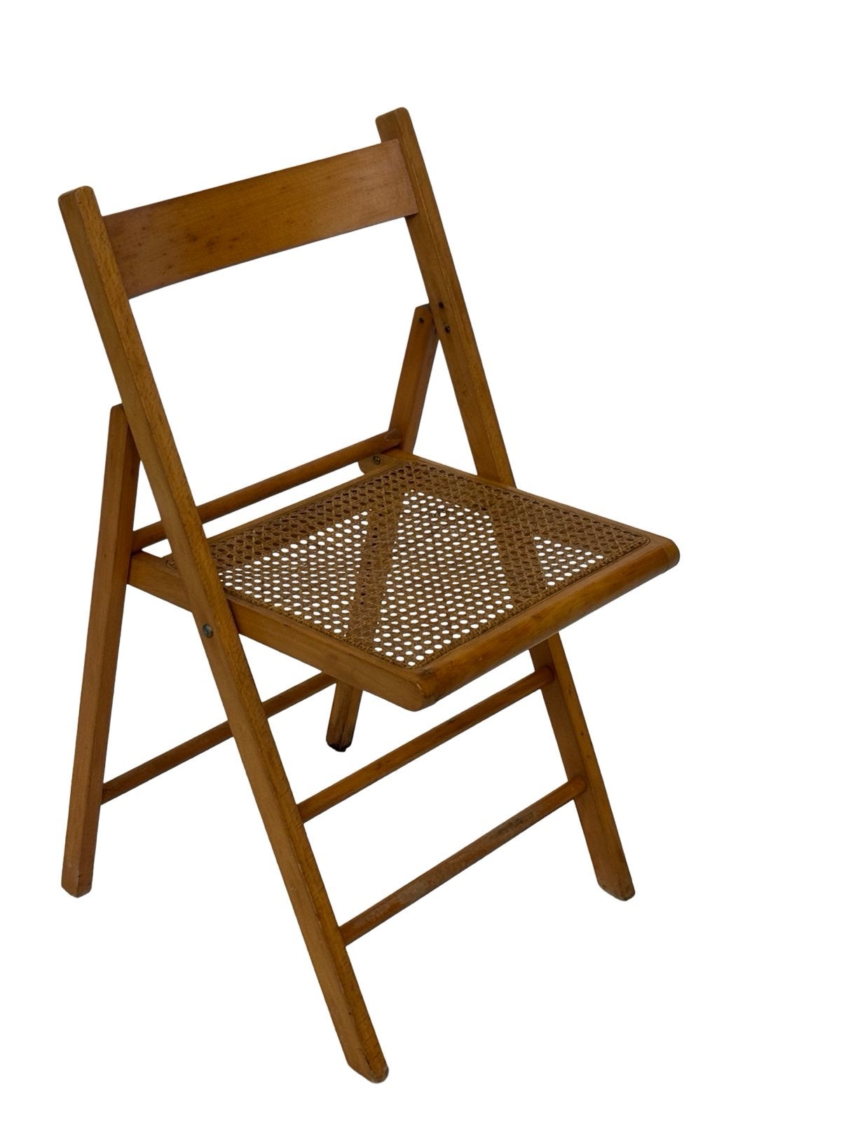 Vintage klapstoel met webbing zitting - Jaren '70, Ophalen of Verzenden