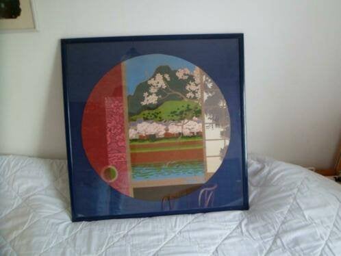 Mooie wandversiering 84 x 84 centimeter, Ophalen of Verzenden, Nieuw, 75 tot 100 cm, Schilderij