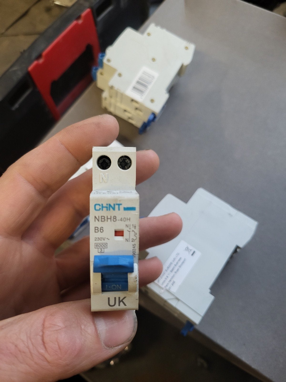 groepen groepenkast, Ophalen of Verzenden, Gebruikt, Overige merken, Aardlekschakelaar