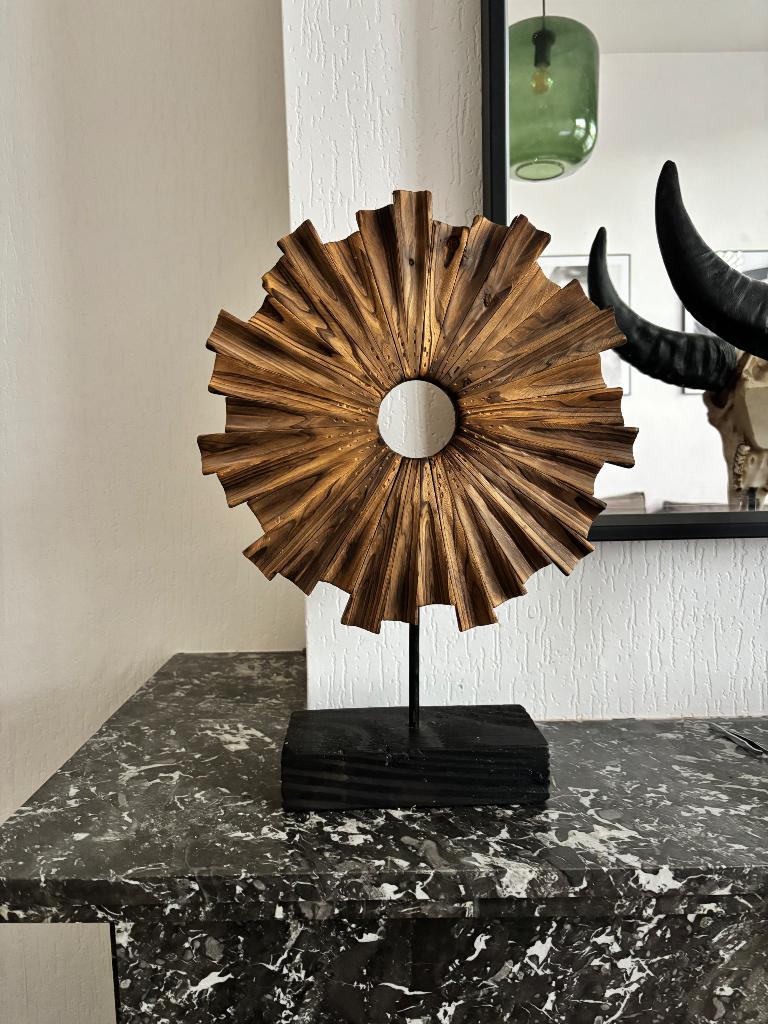 Houten ornament, Huis en Inrichting, Woonaccessoires | Stolpen, Ophalen, Zo goed als nieuw