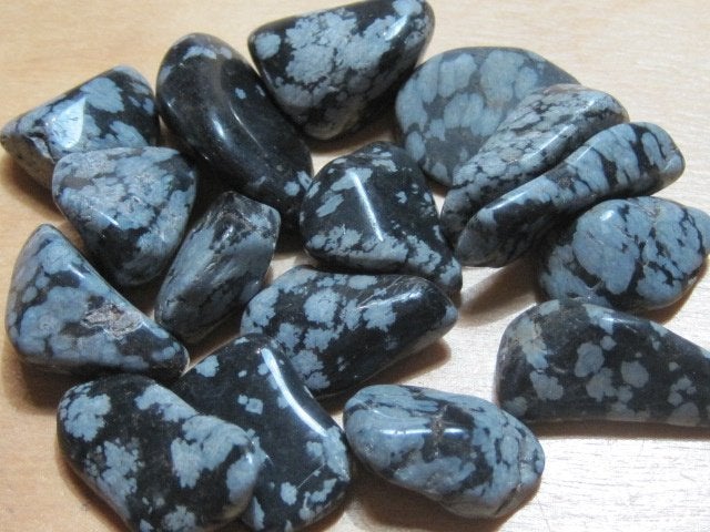 e. 100Kt edelstenen SNEEUWVLOK OBSIDIAAN (5), Verzenden, Nieuw