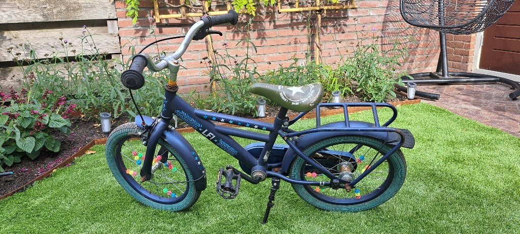 16 inch kinder fiets, Ophalen, Gebruikt, 16 tot 20 inch