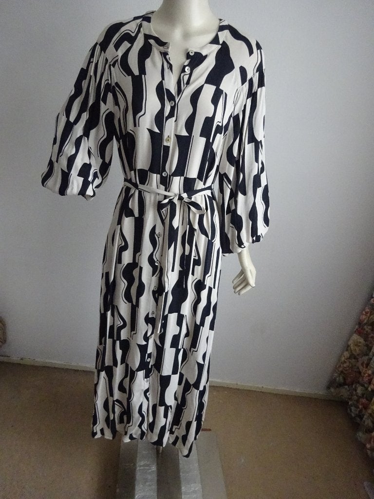 Summum maxi jurk mt 38, Maat 38/40 (M), Summum Woman, Overige kleuren, Ophalen of Verzenden