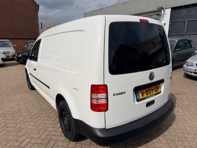 Volkswagen Caddy 1.6 TDI / 102PK / MAXI / GEEN APK!, Voorwielaandrijving, Euro 5, Gebruikt, Zwart
