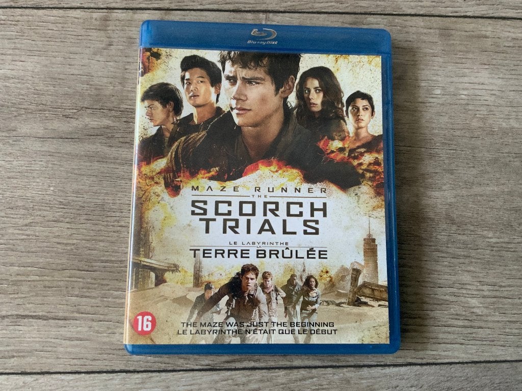 Blu-Ray Maze Runner The Scorch Trials Blu Ray Bluray, Ophalen of Verzenden, Zo goed als nieuw