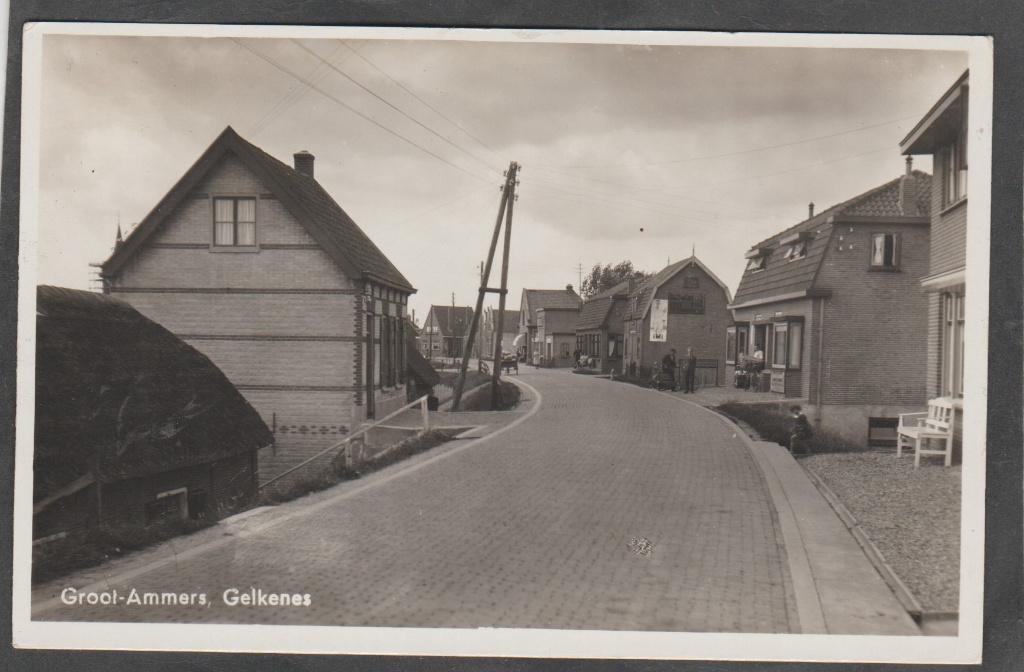 groot ammers straatgezicht, Verzenden, 1940 tot 1960, Gelopen, Zuid-Holland